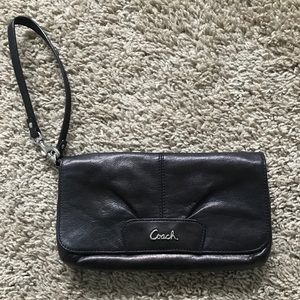 Coach wristlet Black